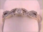 1/3CTW-DIA 1/5CT-CRD BRIDAL RING