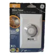 GE 15070 24-Hour Programmable Indoor Mechanical Timer