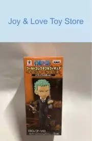 One Piece World Collectible Figure WCF Treasure Rally II Zoro Japan Import