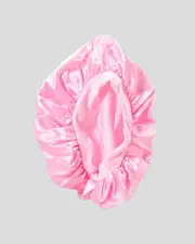 [Mooloola] Mooloola Satin Hair Bonnet in Pink One Size Pink