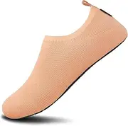 [SAGUARO] Mens Womens Water Shoes Lightweight Quick-Dry Barefoot Aqua Socks Non-Slip Beach Shoe for Water Park Activities
