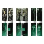 THE MATRIX REVOLUTIONS KEY ART LEATHER BOOK WALLET CASE FOR APPLE iPOD TOUCH MP3