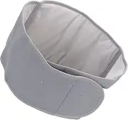 Warm Waist Belt Back Support Brace Straps Lumbar Lower Back Brace for Ratchet Heating Back Back Brace Belts Gym Belt But Belt While Belt Heat Pad Men's Belt Warm Belt Nylon Grey