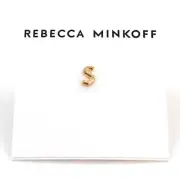 Rebecca Minkoff Gold " S " Initial Earring #RM325