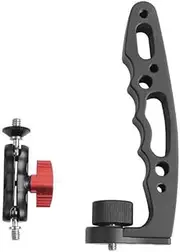 Gimbal Stabilizer Versatile Handle Hand Ex ion Rod Holder Al num Alloy with Arm Compat with Weebill S Multicolor552 Without Strap