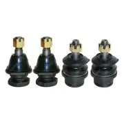 4 Lower+upper Ball Joints for NISSAN NAVARA 2WD D40M Ser chassis VSK 05-on
