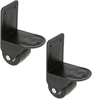 MagiDeal 2 Pack/Set Replacement Luggage Suitcase Universal Mute Wheels Castor Roller Load-Bearing,Trolley Wheel Kits H-002A Black