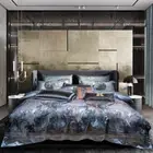 Luxury Embroidery 1400TC Cotton Bedding Set Duvet Cover Flat Sheet Pillowcases