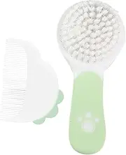 2Set Soft Hair Brush and Comb for Newborns for Care Gentle Bristles for Sensitive Scalp Registry present for Boys