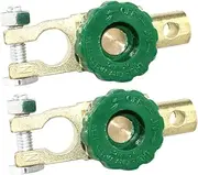 Garneck 2pcs Battery Isolator Quick Disconnect Power for Vehicle Battery Management Easy Installation Lightweight Design Versatile Use for Various Car Models