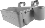 Detachable Pool Side Hanging Storage Basket Small Basket Pool Cleaning Organizer