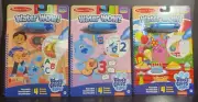 New set of 3 books Melissa & Doug Blues Clues And You Water Wow learning Bundle