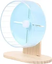 LIGHTAOTAO 1 Set Silent Hamster Wheel Chinchilla Running Wheel for Hedgehogs Exercise Accessory for Pets Promotes Health Fun Mental Base