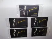 Sinatra Frank Set Of 5 Phone Card Sealed Unused