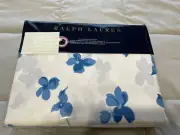 RALPH LAUREN Georgica Maylen Blue Floral FULL/ QUEEN DUVET Bed Sheets $355 NEW