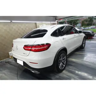 賓士 BENZ GLC250 窗框亮黑貼膜 鍍鉻貼膜 車頭犀牛皮 大燈犀牛皮 C253 W253 X253 GLC300