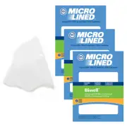 DVC Micro-Lined Filters Fit Bissell Stick Vacuum 3105, 3106, 3045 - 6 Filters