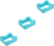3pcs Silicone Cup Holder Tumbler Desktop Stand Desktop Accessories Cup Bassinet Bottle Rack ATV Cup Making Supply Professional Cup Holder Reusable Cup Cradle Blue Sosoport