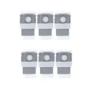 6x Genuine Vacuum Bags For Roborock S7 MaxV Ultra, Q7 Max+, S8+ & S8 Pro Ultra