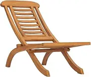 Folding Garden Chair Solid Teak Wood,Outdoor Chairs 7.78KG-49381