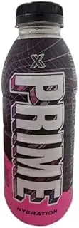 Palmzen PRIME X Pink and Blue UK Strawberry Lemonade Hydration 500ml Sports Drink