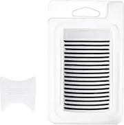 Adhesive Eyelashes Strips | Fake Lashes Sticking Liner 18 Strips - Reusable Self-Adhesive Glue Liner for False Eyelashes Replacement