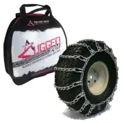 Pair of 2 Link Tire Chains 20x8x8 for Simplicity & Kubota Lawn Mower, Tractor