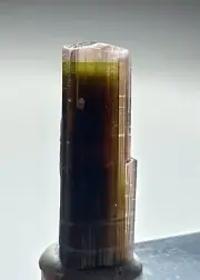 Amazing Bi Colour Perfect Terminated Tourmaline Crystal