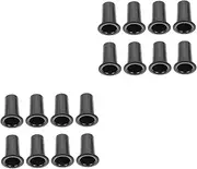 2sets Bass Reflex Speaker Port Tube Made of Safe Polished Surface Easy Installation 8pcs*2