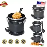 Electric Deep Fryer with Automatic Temperature Control - FryDaddy, Black
