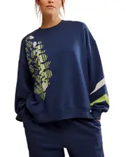 Free People All Star Logo Pullover Sweatshirt