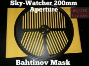 UPDATED! Bahtinov Mask for Sky-Watcher 200mm Aperture Telescope (SHUJINGCHEN)