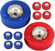 Anneome 20pcs Boys and Girls Shuffleboard Balls Sliding Beads Metal Plastic for Shuffleboard Game Supplies