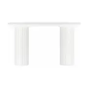 Marty 140cm Console Hallway Entrance Table White
