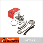 Timing Chain Kit Water Pump Fits 02-06 Mini Cooper 1.6L SOHC W10B16A W11B16A (for: Mini)