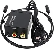Digital Audio Decoder 3.5mm Jack Coaxial Optical Fiber Digital to Analog Audio Converter SPDIF Digital Audio Amplifier