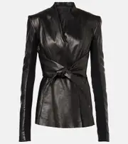 [Rick Owens] Rick Owens Leather jacket AU 14 black