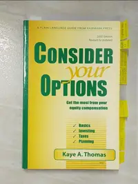 在飛比找蝦皮購物優惠-Consider Your Options: Get the