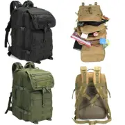 15-45L Tactical Military Backpack Rucksack Assault Pack Molle Bag Camping Hiking