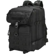 45L Molle Army Military Tactical Backpack Waterproof Assault Bag Travel Rucksack