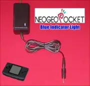 3.15V AC Adapter Power Supply Cord Plug W/LED for SNK Neo Geo Pocket System NEW