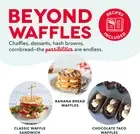 Mini Waffle Maker - 4” Waffle Mold, Nonstick Waffle Iron with Quick Heat-Up, ...