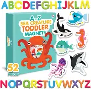 - Fridge Magnets for Toddlers - Kids Magnets Sea Creatures Toys for Kids with Fo