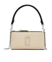Marc Jacobs The Snapshot Convertible Shoulder Bag One size white multi