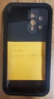OtterBox Defender Series Rugged Case for iPhone 12 Pro Max - Black