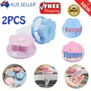 2X Washing Machine Filter Bag Floating Lint Hair Catcher Pouch Laundry Helper AU