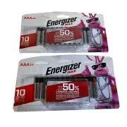 40 Pack Energizer Max AAA 2X20 batteries Factory Sealed Exp. 2030