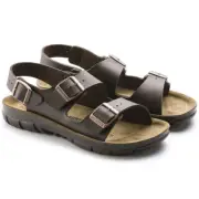 BIRKENSTOCK KANO SFB BROWN MEN'S BACKSTRAP SANDALS REGULAR/WIDE WIDTH PROFESSION