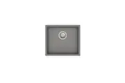 CARYSIL Magic Salsa Granite Kitchen Sink - 457 x 406mm Single Bowl - Concrete Grey - Top/Under Mount