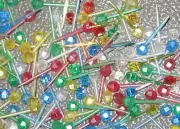 25 RARE Mini Globe Pearlized Bulbs Peg Ceramic Christmas Tree *FREE SHIP**